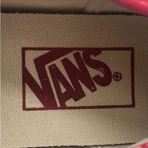 VANS Authentic Red Classic Unisex Canvas Shoes | Men's Size 6.5/Women's Size 8 - Picture 8 of 9